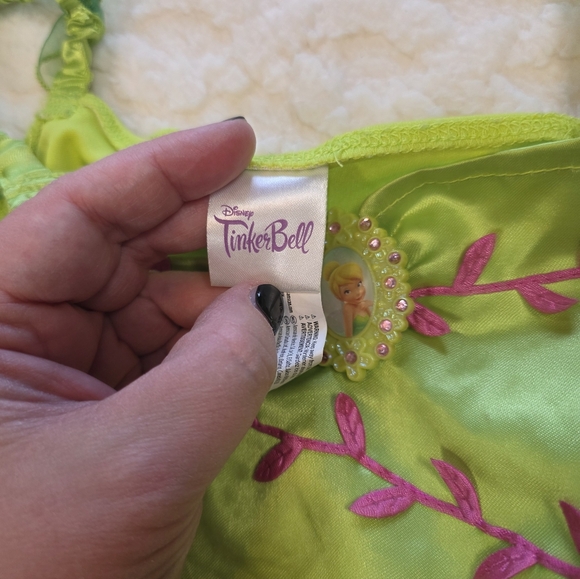 Disney Tinker Bell Costume Dress Girls 4–6 | No Wings - Picture 2 of 4